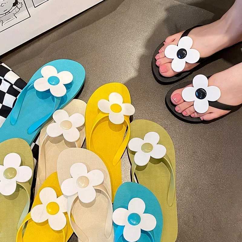 Ladies Slippers Jelly Floral Summer Sandals Womens Thick Flip-Flops Casual Slip- Beach Outdoor Shoes for Walking sandals XJ250610