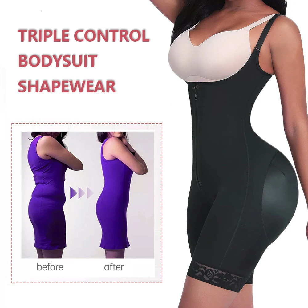 Fajas Colombianas Originales Shapewear High Compression Reducing and Shaping Girdles Women Butt Lifter Body Shaper 250610