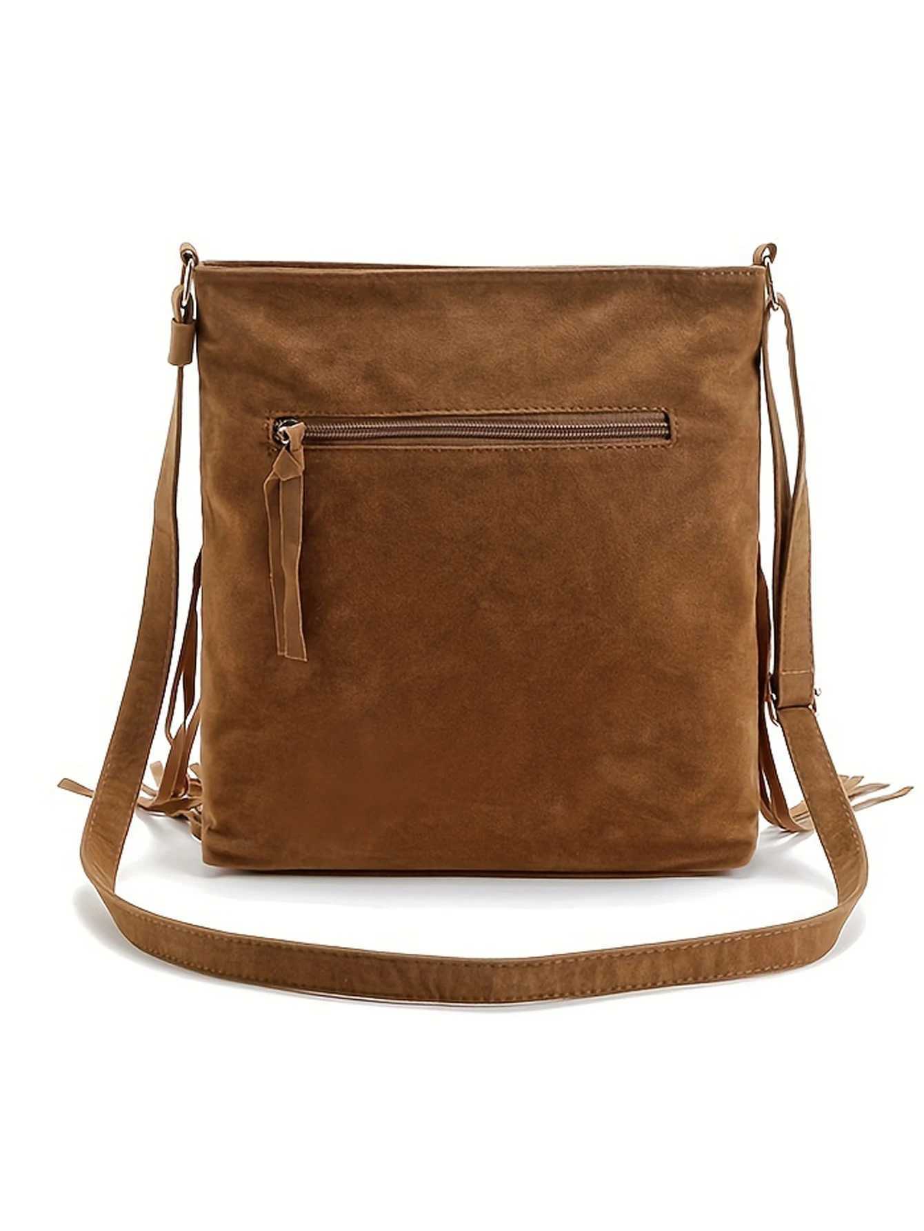 Autumn and winter new crossbody bag for women fashionable Europe and the United States fashion velvet willow nail fringe bag all XJ250610