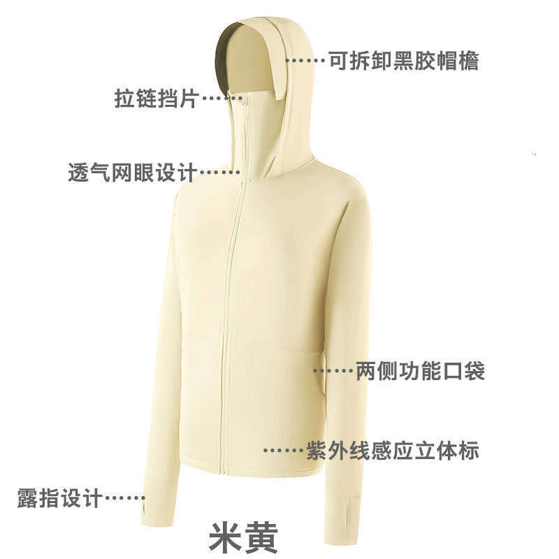 Designer Clothing 2025 Titanium Technology For Women 2025 New Summer Garment Original Yarn Ice Silk UV Sun Protection Clothing