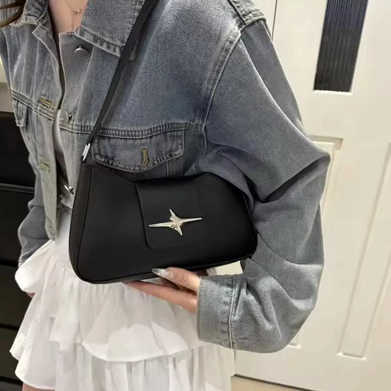 Luxury Brand Y2K Small Purse for Women Classic Vintage PU Leather Shoulder Bag 2025 Style Daily Use Ladies Underarm Handbag XJ250610