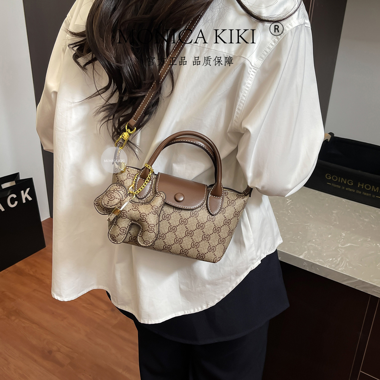 Free shipping designer Trendy European Station Luxury Handbag Dumpling Bag for Women 2025 New High-End Shoulder Bag