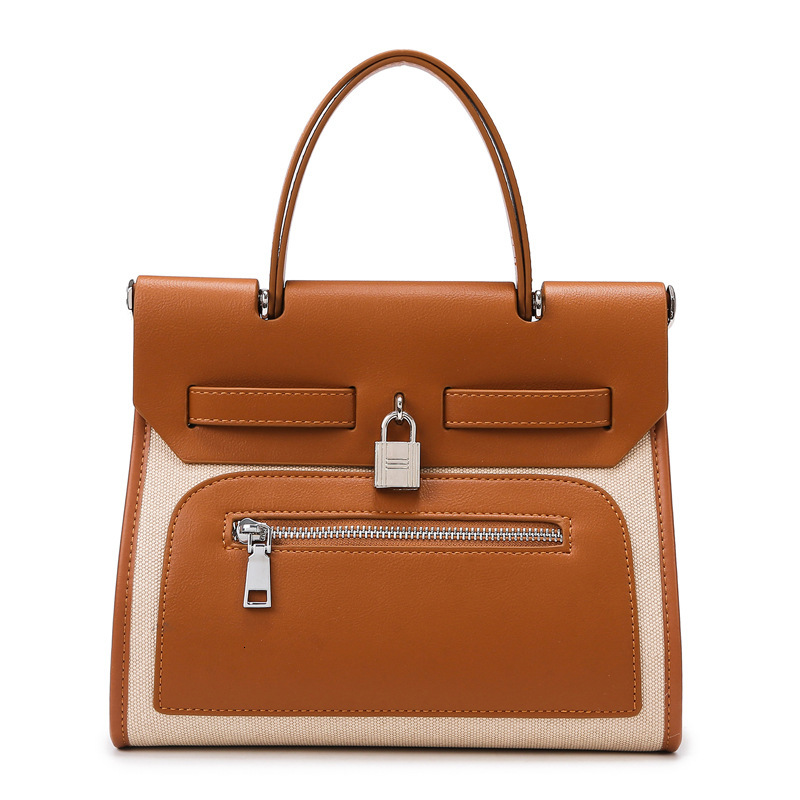 Tote for Women, Simple Commuter Large Capacity Handbag, Fashionable Versatile Shoulder Bag with High-end Feel, Crossbody Available