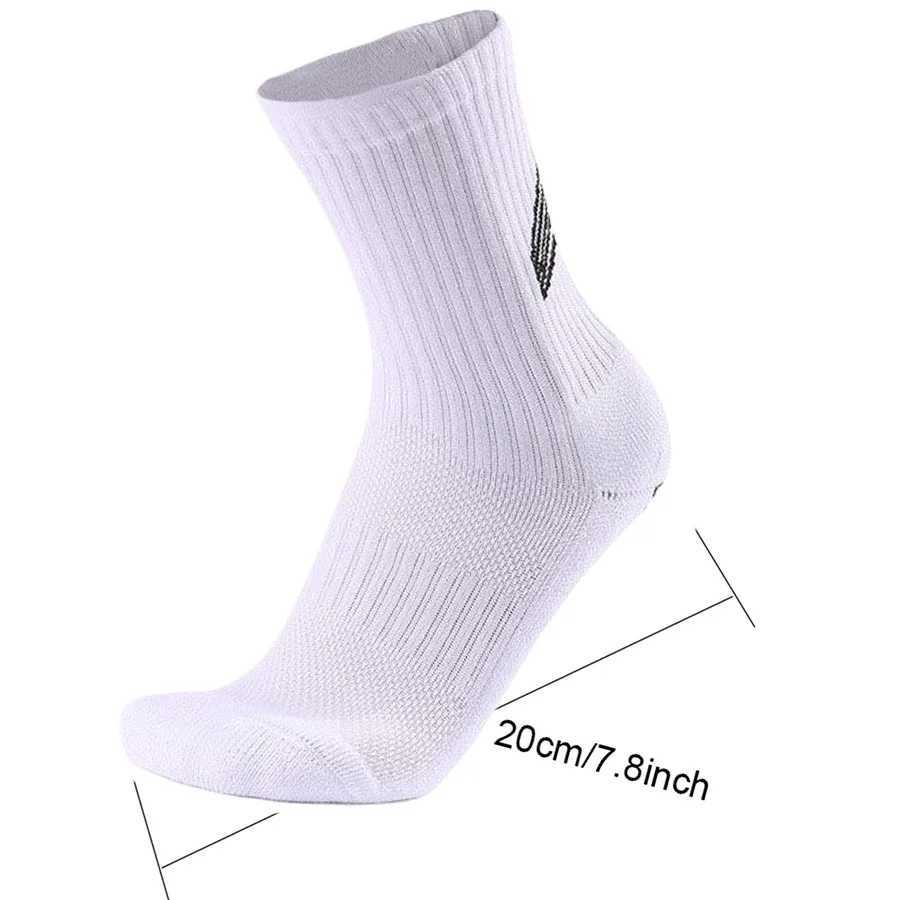 Non Slip Grip SOCKS for Men and Women Breathable Shockproof Ideal for Basketball Baseball Soccer Cycling Running Z250610