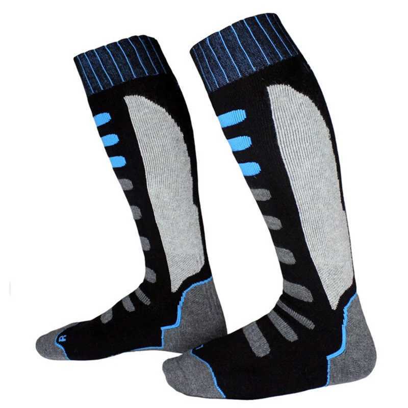 Thermal Winter Cotton Men Women Ski Socks Children Sports Socks Snowboarding Cycling Adult Skiing Thicker Leg Warm Z250610