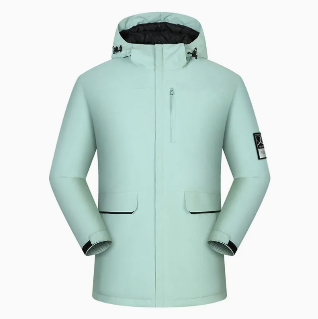 Men's Fashion Mountaineer #QB49 Jacket - Durable Windproof Outerwear for Hiking & Cycling Activities