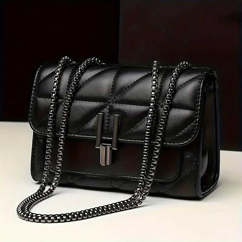 Elegant Mini Plaid Crossbody Bags for Women Classic Flap Shoulder Bag Purse with Adjustable Strap Faux Leather Chain Square Bag XJ250610