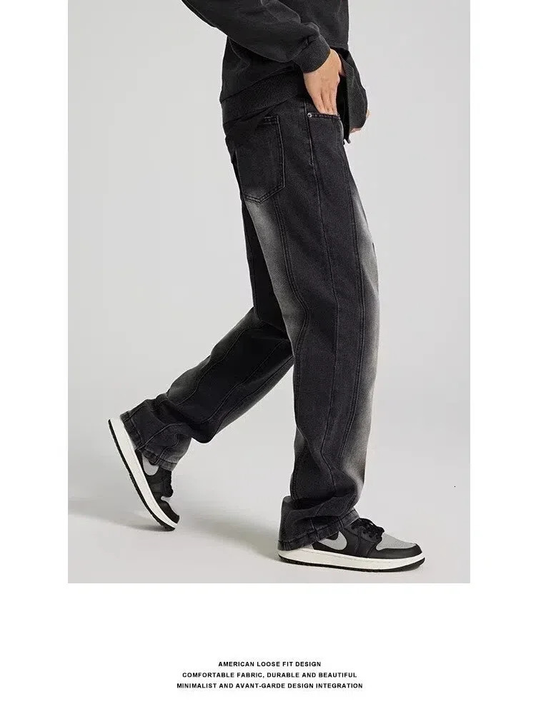 Man Pants Jeans Men Clothing Rhinestones Korean Clothes Denim Shorts Reviews Many Mens Y2k Baggy 250610