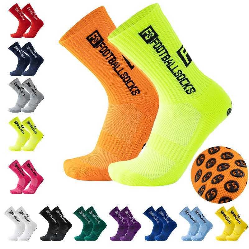 Professional Grip Soccer Socks Non Slip Mens Athletic Socks For Sports Training Socks 2Pairs Gift Of Male Sox Z250610