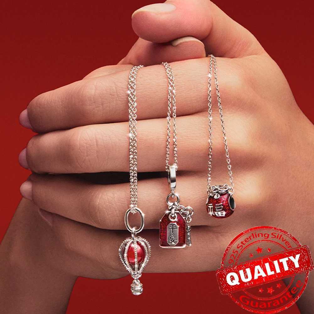 Romantic Heart Full of Hearts Dangle Charm Sparkling Rose in Bloom Beads For 925 Sterling Silver Valentines Day Necklace GiftXJ250611