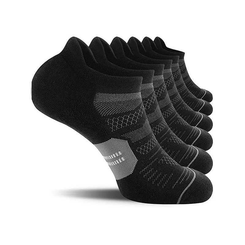 10 Pairs EUR38-44 Women Men Ankle Socks Summer Mesh Sports Socks Running Low Cut Slipper Socks High Quality Cotton Z250610