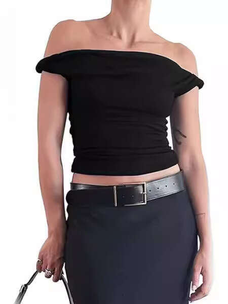 Women's T-Shirt Tank Twist Knot Strap Vest Sexy New Fashion Crop Top B5