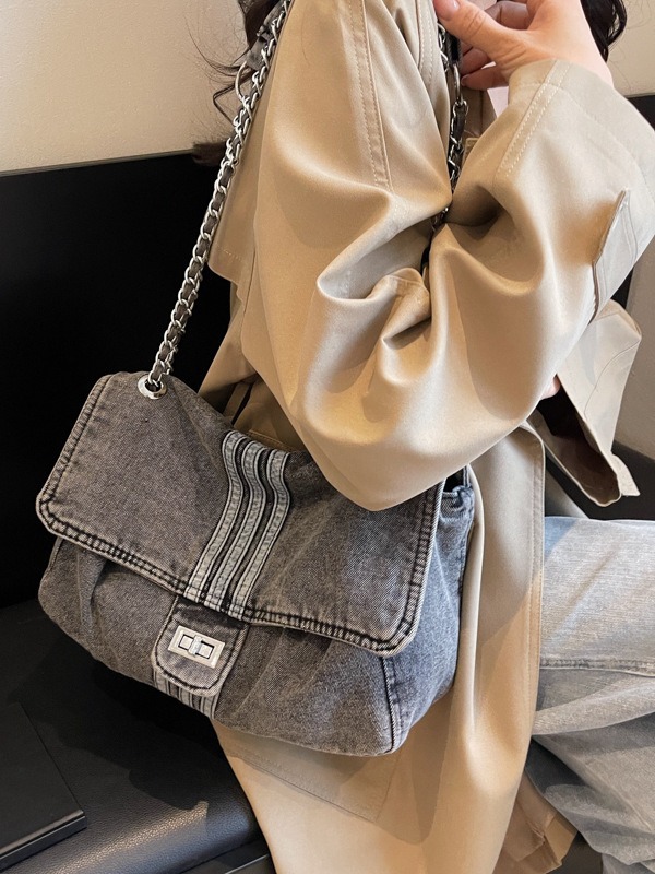 Free shipping designer Shoulder bags for womans ladies flap lady fashion casual square Denim wandering bag handbag women crossbody Underarm bag