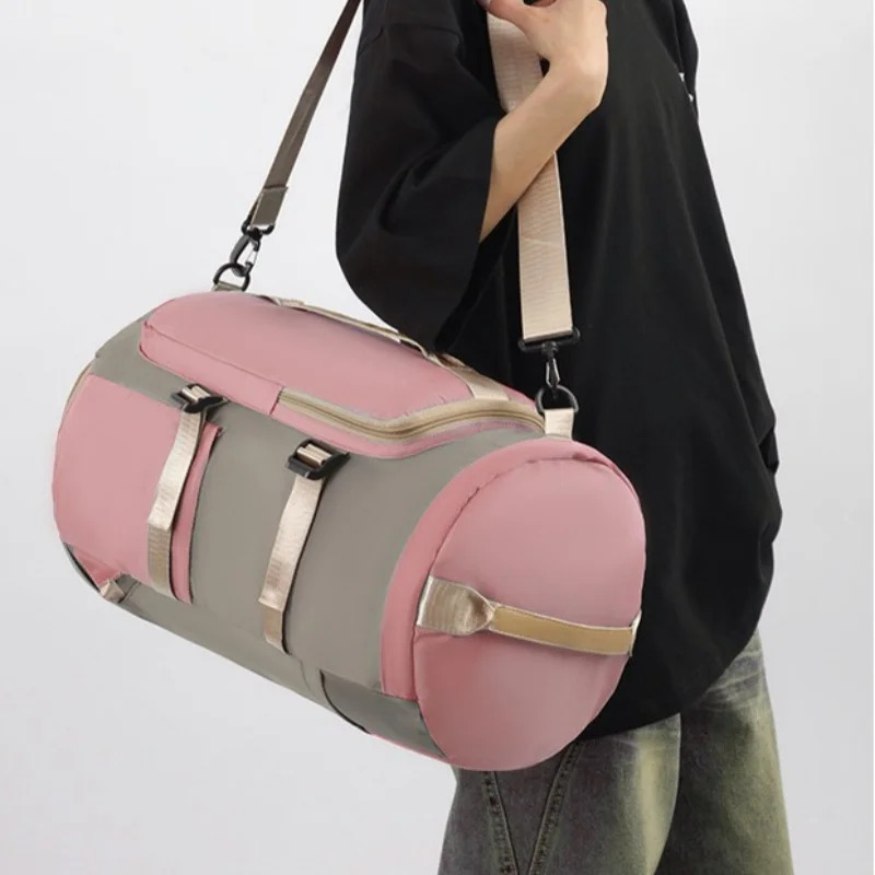36-55L Fashionable Large Capacity Travel For Men And Women Outdoor Sports Backpack Multi-functional Handbag Shoulder Bag 250610