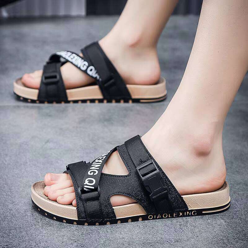 Lightweight Stylish Men for Home Outdoor Beach Breathable and Durable Plus Sizes Casual Slippers