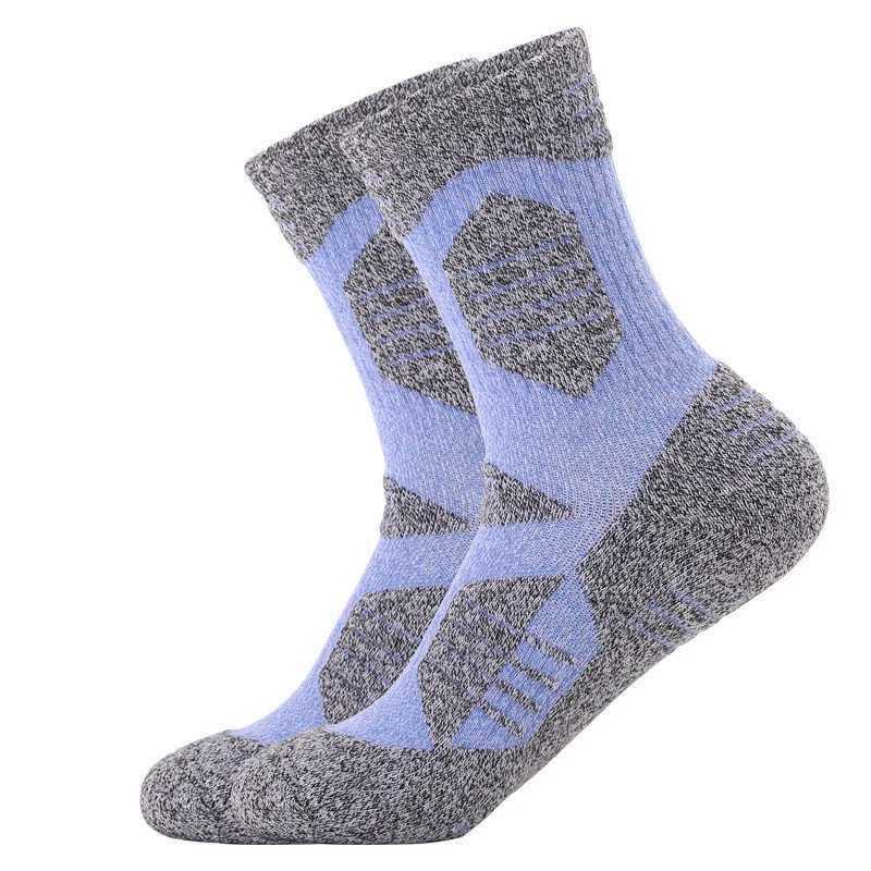 Winter Women Cotton Warm Hiking Socks Thickened Climbing Skiing Trekking Breathable Sports Socks Thermosocks Z250610