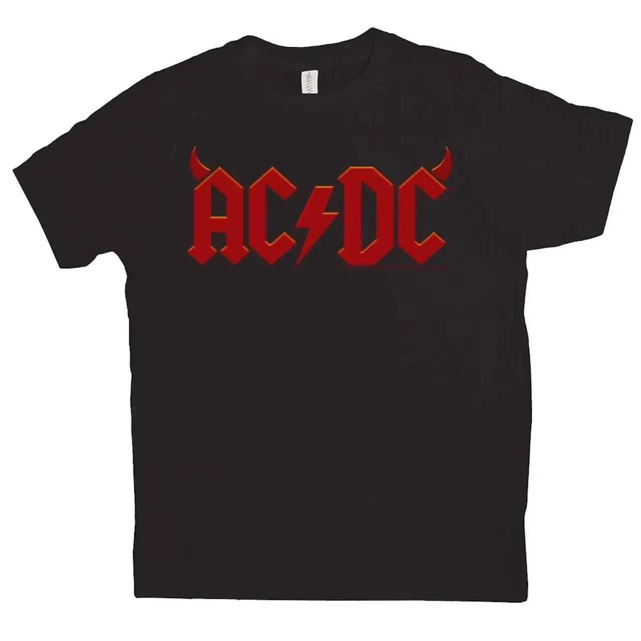 New Arrival Summer Women Cotton T-Shirt Rock Band Graphic Clothing Men Fashion Letter ACDC Printing Tops Tees Female Casual Streetwear Z250611