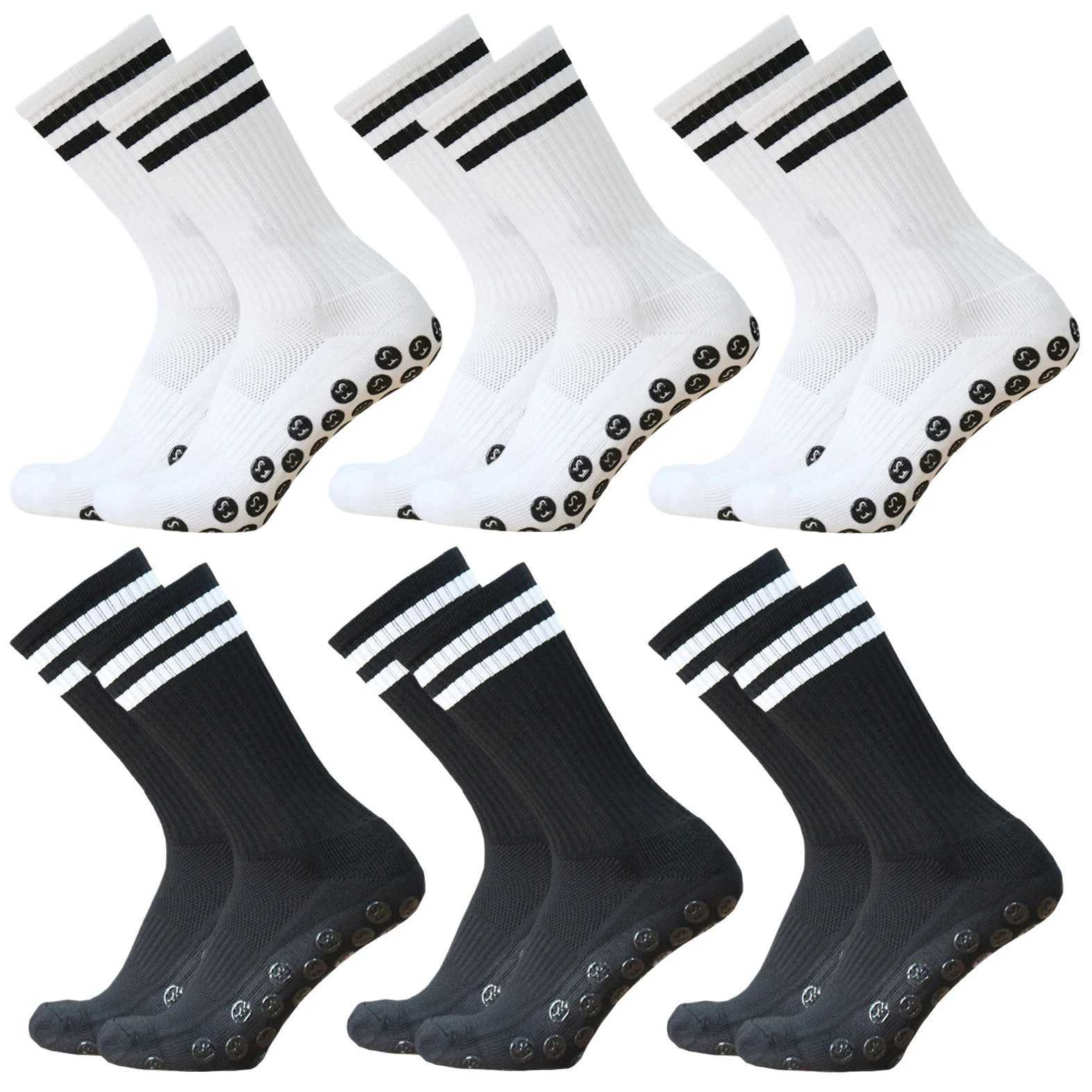6Pairs Men Women High Performance Grip SOCKS for Basketball Baseball Soccer Running Hiking Towel Bottom Z250610