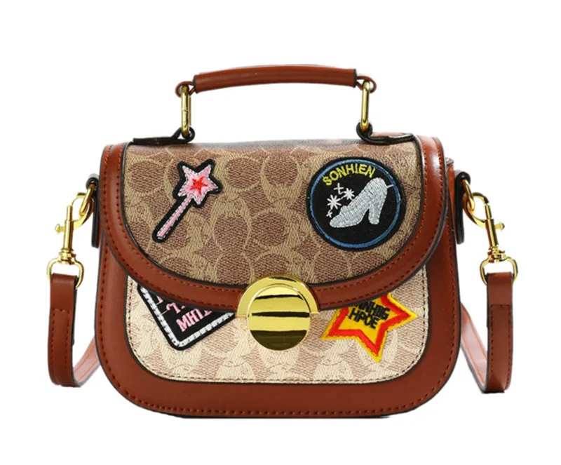 Shoulder Bag Crossbody Purse Designer New Shoulder Bag Small Square Premium Texture Printed Single Shoulder Crossbody Bag For Womens