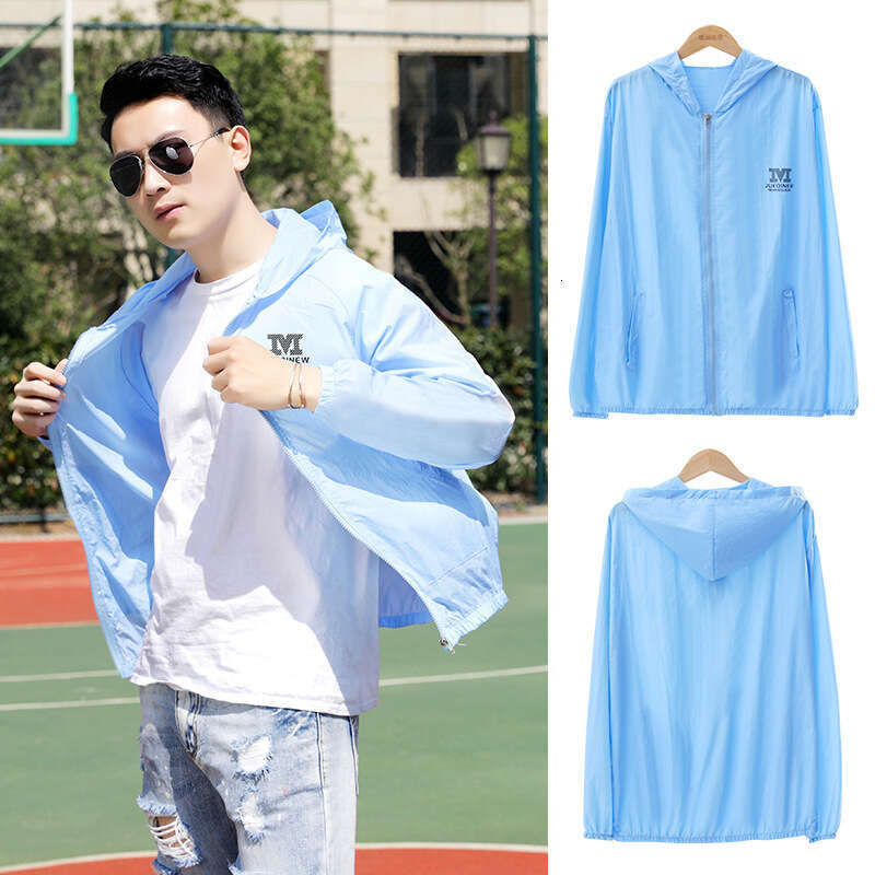 Designer Clothing 2025 Jacket Summer Thin Simple Coat Lightweight Breathable Sunshade Fishing Men's Sun Protection Clothing
