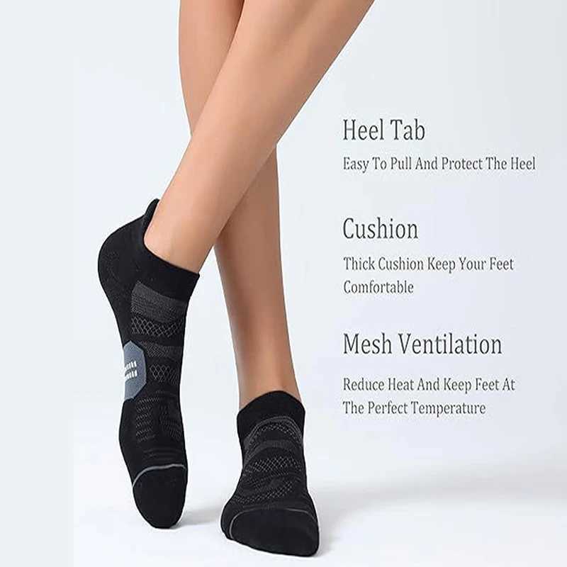 10 Pairs EUR38-44 Women Men Ankle Socks Summer Mesh Sports Socks Running Low Cut Slipper Socks High Quality Cotton Z250610