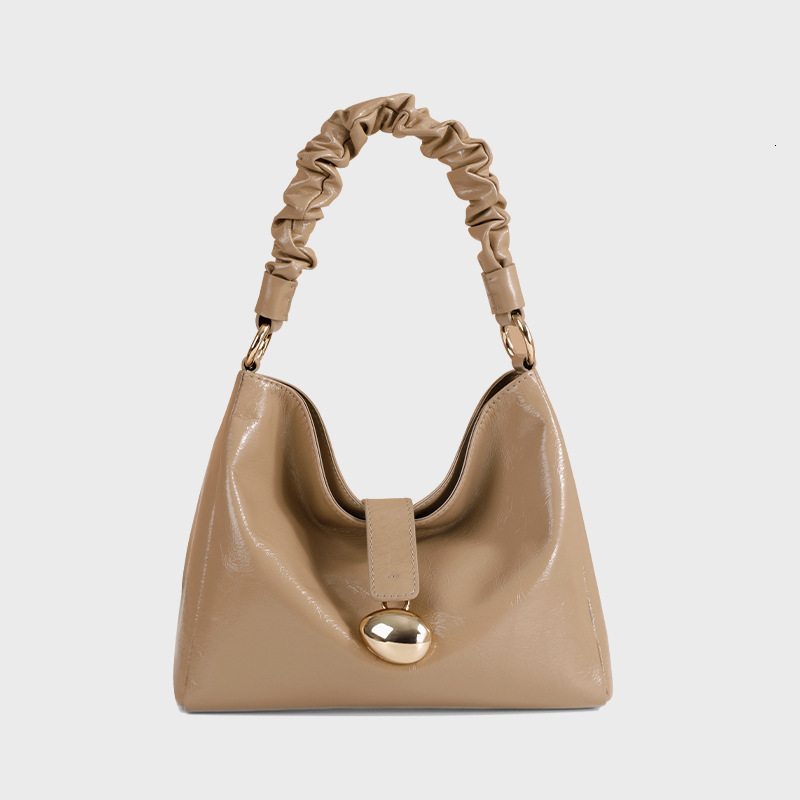 free shipping Luxury Tote Bag High-End Women's Bag Niche Underarm Bag Genuine Leather Women's designer Handbag Shoulder Bag Cowhide Bag