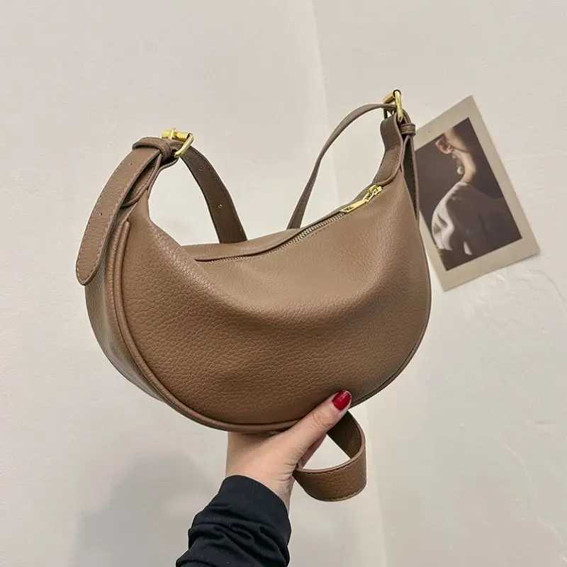Crossbody Shoulder Bag for Women - Lightweight Hobo Purse with Adjustable Strap Trendy Handbag for Daily Use Work Travel XJ250610
