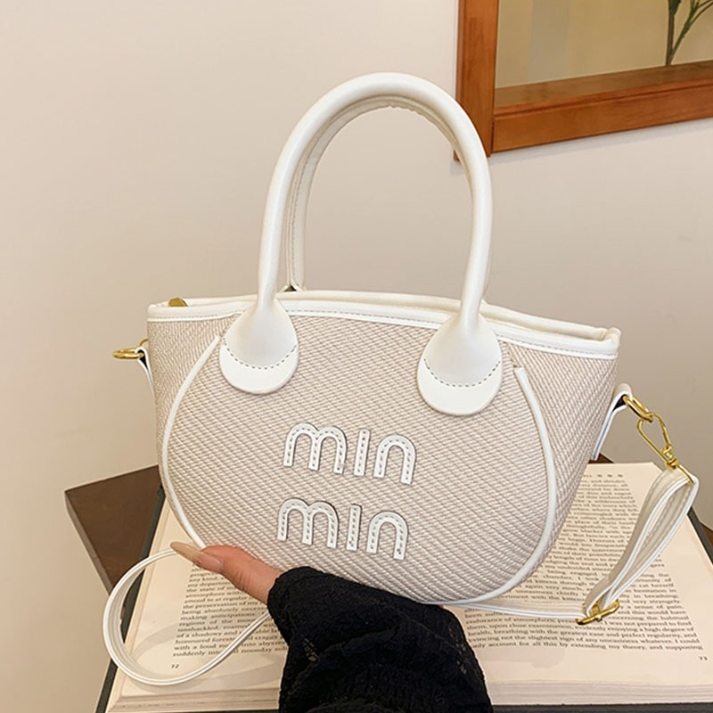 hot free shipping designer Cross Body bag for woman fashion Casual handbag letter versatile casual shoulder bag black white blue