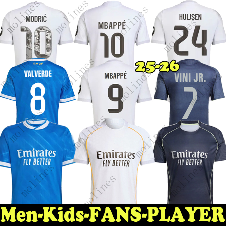 25 26 BELGHAM soccer jerseys ARDA GULER CINGA womens MODRIC VINI JR. MBAPPE long football shirt 2025 Reals VAERDE TCHOUAMENI Madrids men kids kit 16-4XL