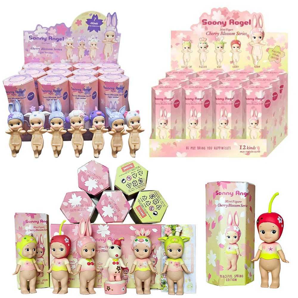 2026 Hot Sell Sonnes Angels Cherry Blossom Series Anime Figures Ornaments Dolls Fans Children Christmas Gift Random