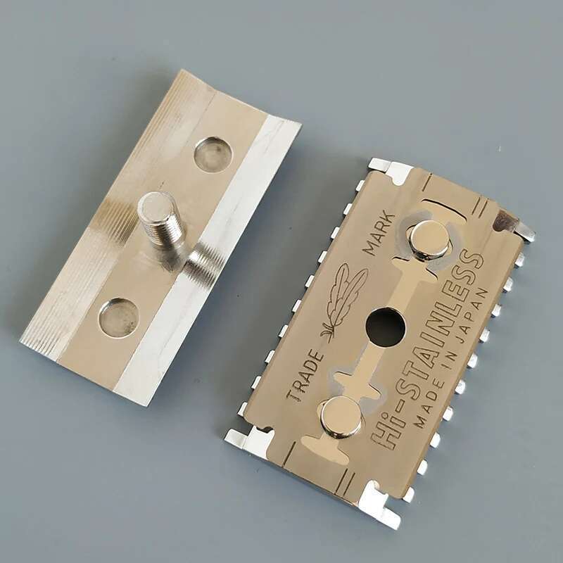 Dscosmetic X2 316L stainless steel double edge safety razor cpen comb for man wet shaving