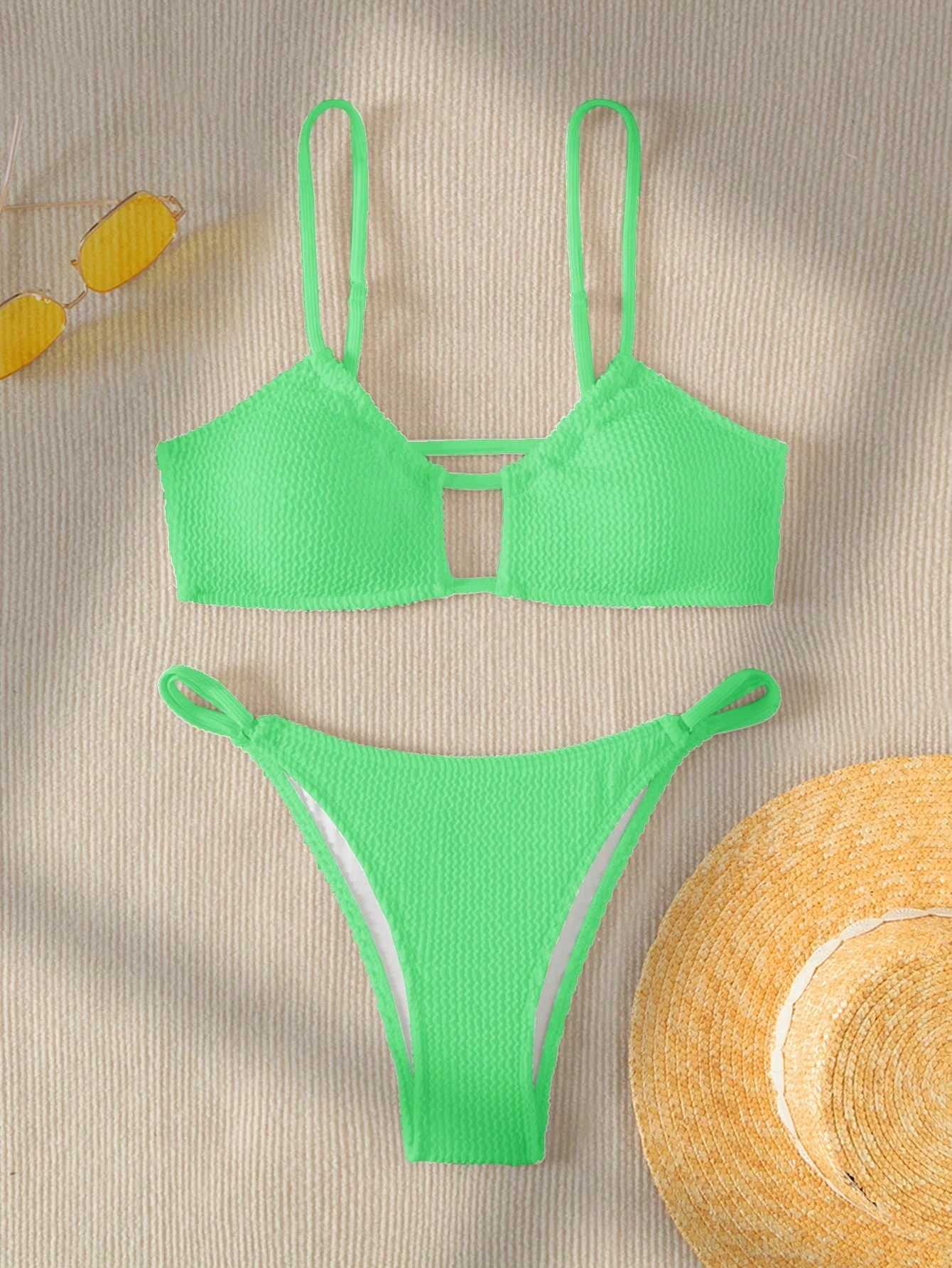 A Green Bikini With… - image