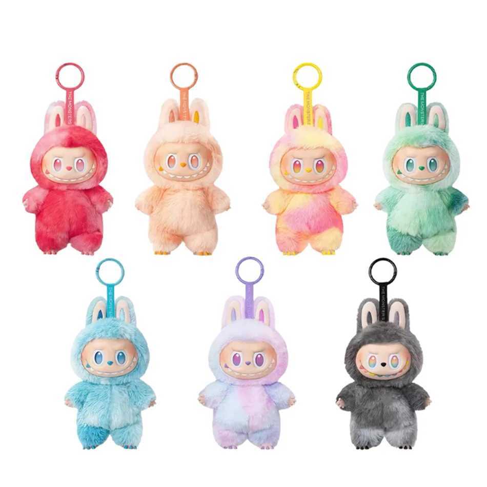 Genuine Labubu The Monsters Vinyl Face Doll Heart-Moving Macaron 3.0 Labubu Doll Blind Box Blind Figure Birthday Gift Authentic X250612