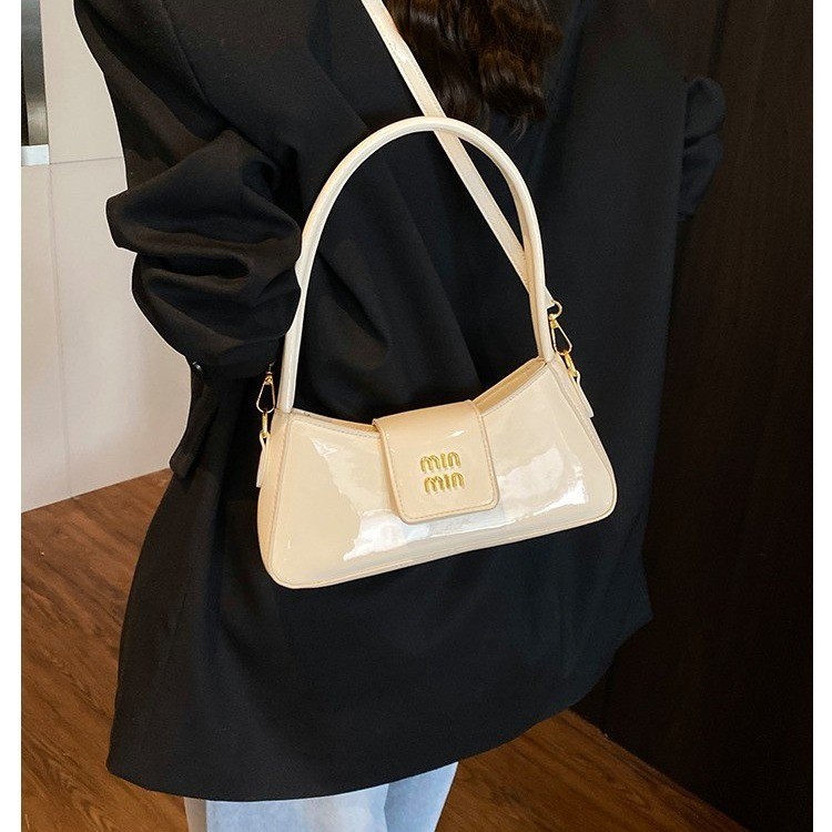 Designer Bag 2025 Korean Style Glossy Shoulder Bag - Trendy 2025 New Arrival Unique Designer Inspired Bag With Free Shipping