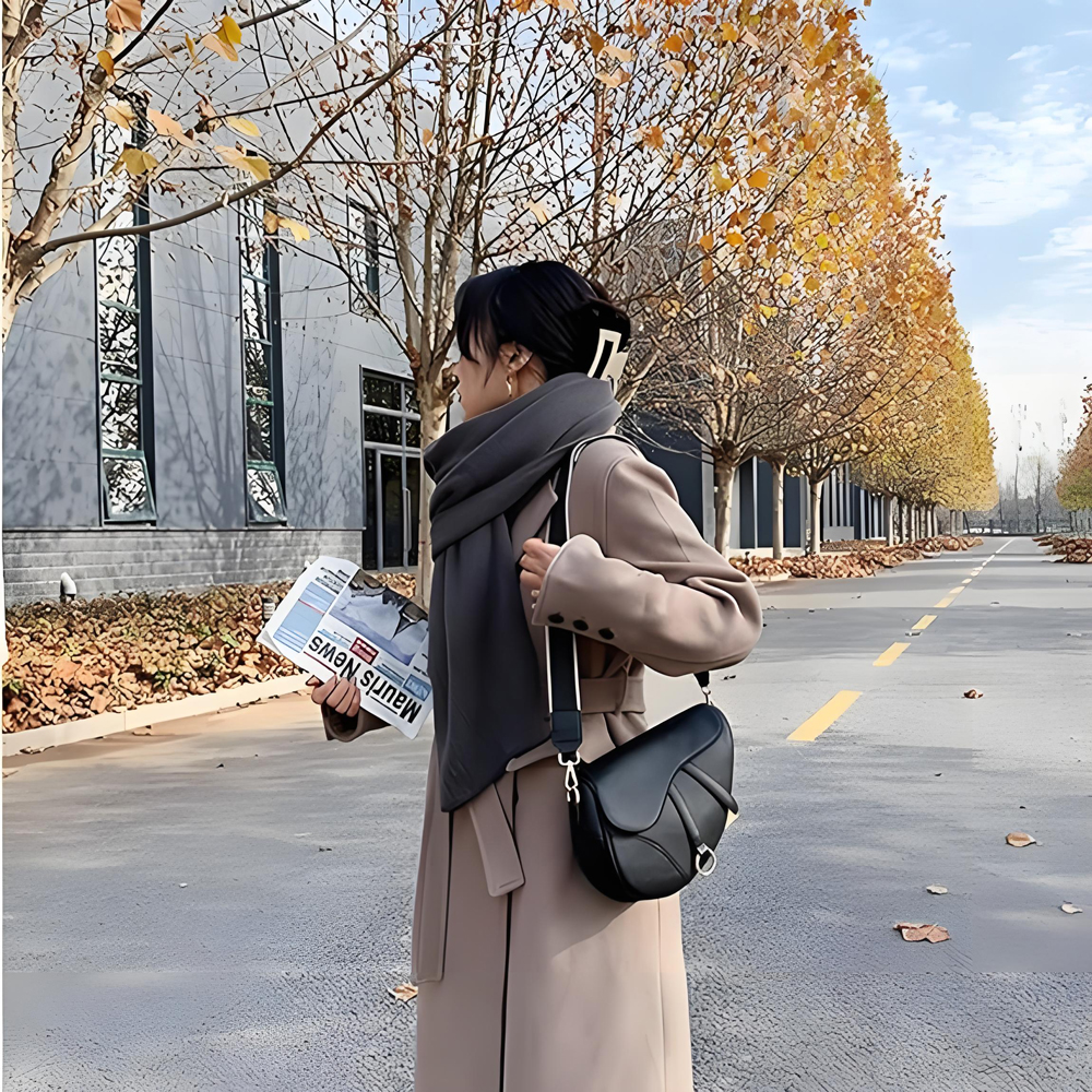Designer Bag Shoulder Bag Luxury Saddle Bag Fashion Crossbody Bag Tote Bag New Casual Handbag High Quality Women's Leather Purse Classic Black Ba