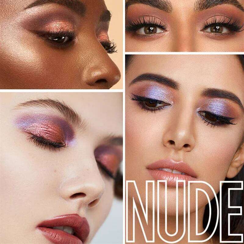 9 Colors Nude Makeup Palette Matte Shimmer Eye Pigmented Powder Make Up New Warm Earth Color Eyeshadow free shipping