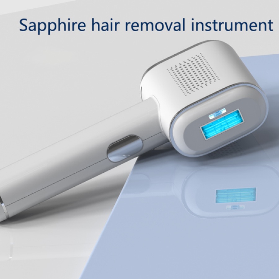 T023K Laser Epilator Sapphire Ice Painless Photon Epilator For Women's Face For Body For Bikini Simple, lightweight and non-abrasive hair removal