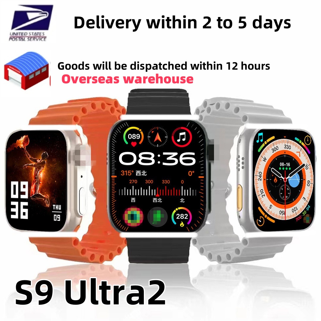 Une alternative unisexe à la mode à l'Apple Ultra 2 - un style élégant de smartwatch disponible en plusieurs couleurs