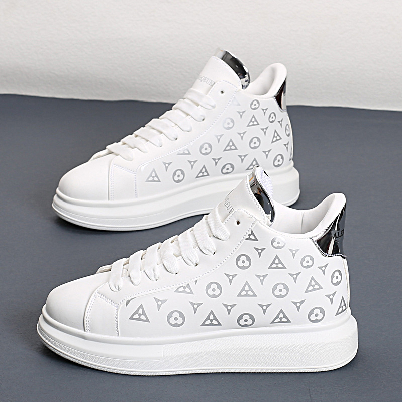 Designer Shoes 2025 Autumn High-top casual sneakers, couple white sneakers, fashionable and versatile lightweight casual shoes, unisex free shipping