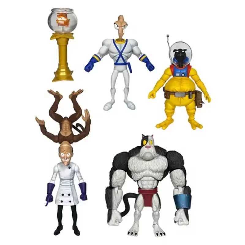 Plush Wall Stuff PDNA Earthworm Jim Wave 1 Psy-Crow Bob The Killer Gold Fish Snot Doll Gifts Toy Model Anime Figures Collect Ornaments