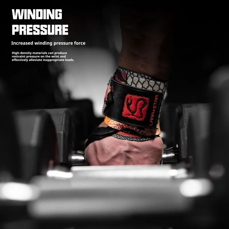 Twelve Zodiac Fitness Wrist Wraps 2025 Fitness Weightlifting Power Lifting Pressurized Wrist Brace Gym Bench Press Straps 250611