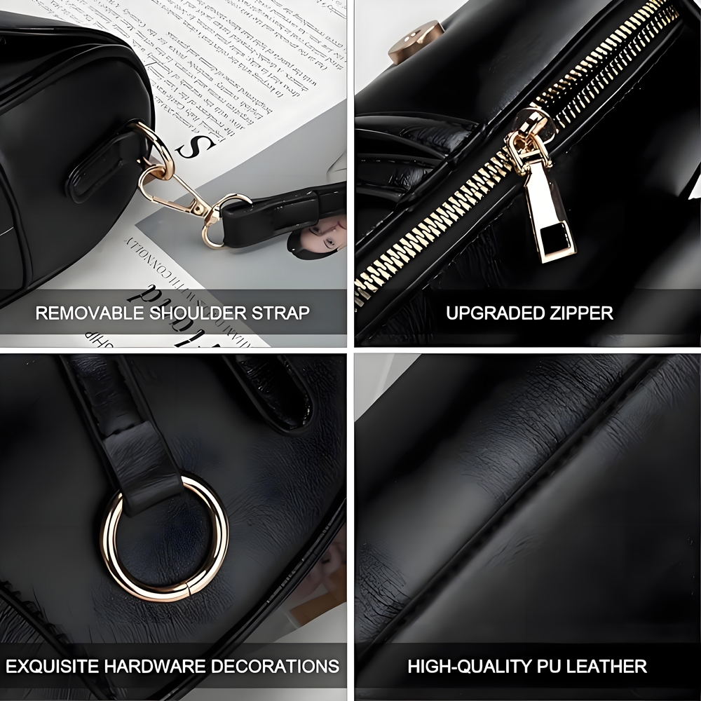 Designer Bag Shoulder Bag Luxury Saddle Bag Fashion Crossbody Bag Tote Bag New Casual Handbag High Quality Women's Leather Purse Classic Black Ba