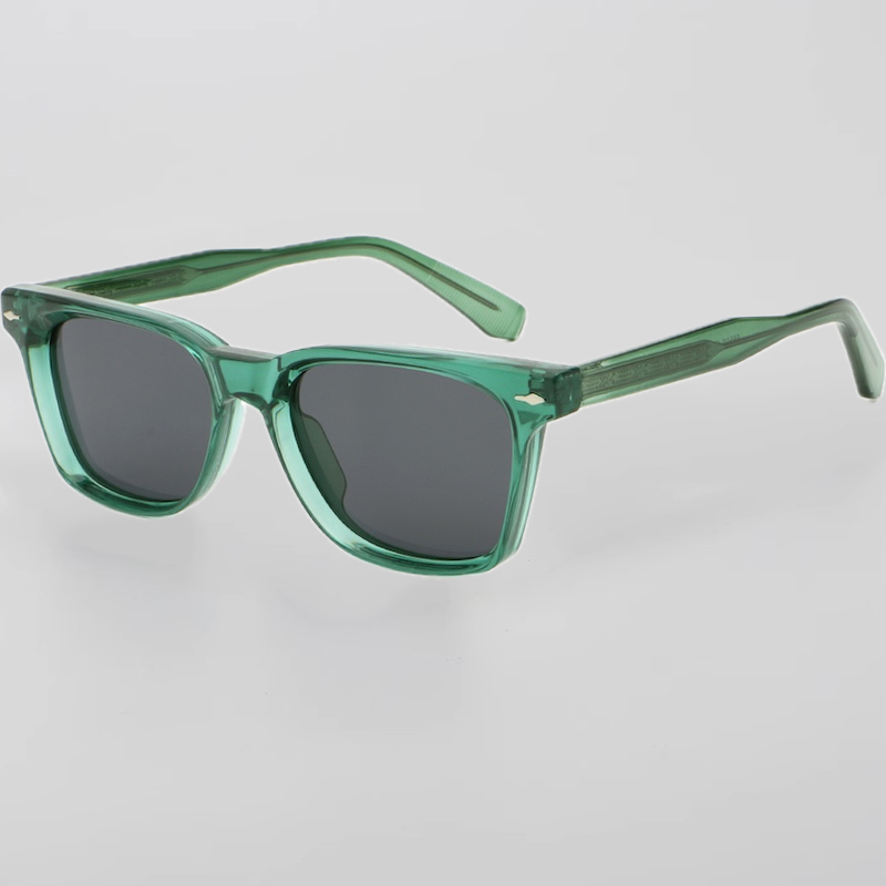 Polarized Square Sunglasses Men Women Luxury Brand Designer Style Sun Glasses For Male Female Oculos Vintage Retro Punk Party Thick Eyewear S53P IVSTA