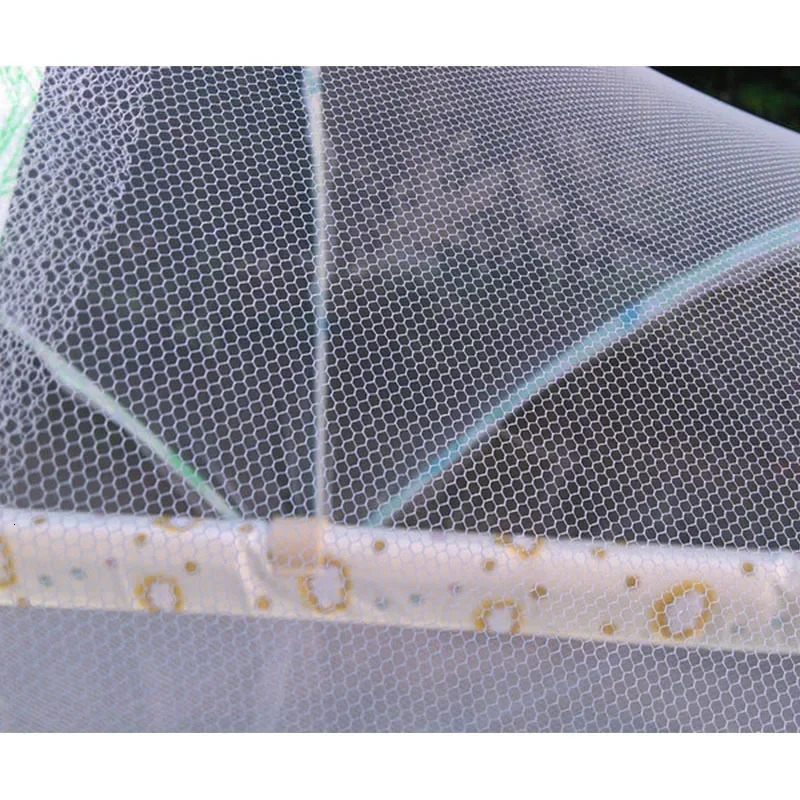 Baby Crib Netting Mosquito Net for Sleeping Bed Mesh Kids Outdoor Folding Portable Cradle Cover 250604z