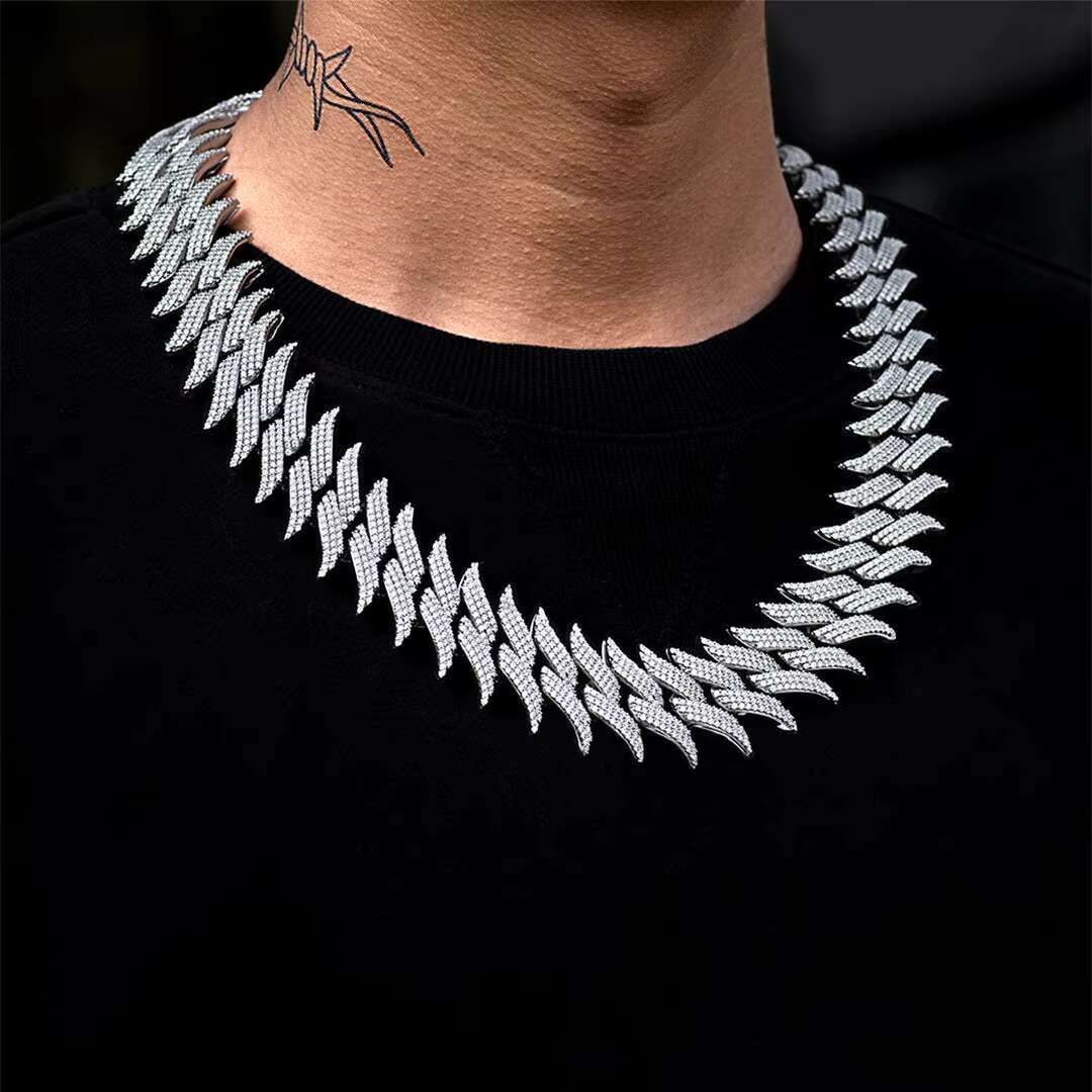 Trendsetting Unisex Statement Piece Designer Inspired Glittering Thug Life Accessories Craftsmanship of White Rhodium Plated Bezel Set Stones