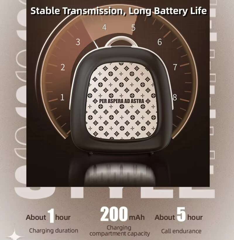 DHGadges TWS Wireless Earbuds with Type C Charging Case Noise Cancelling Bluetooth Headphones with Designer Hard Shell Case
