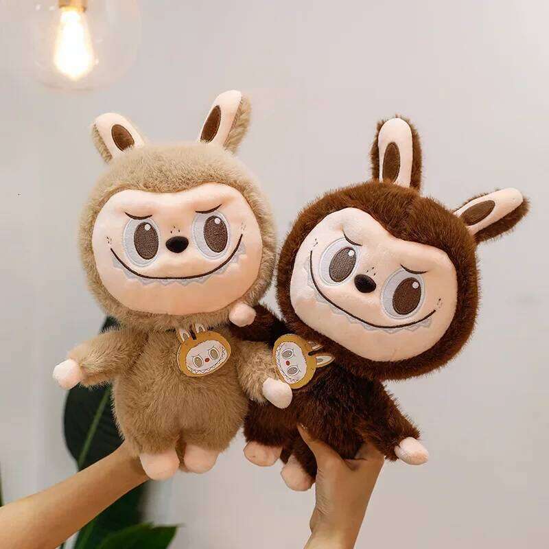 Free shipping For 25cm Labubu Toys Cute Rabbit Ragdoll Accompany Sleep Plush Toy Children'S Christmas Gift