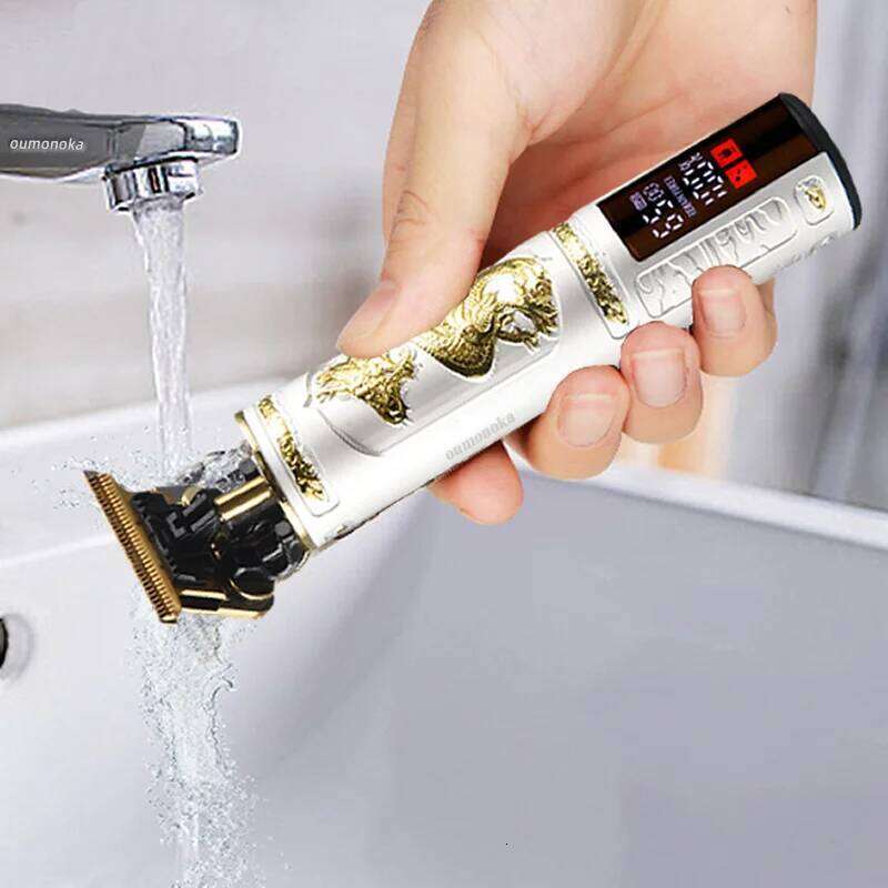 Heavy Metal Hair Cutting hine Clipper Barber Shop for Men Mower Men's Electric Shaver Haircut Beard Trimmer g250612