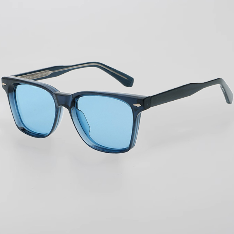 Polarized Square Sunglasses Men Women Luxury Brand Designer Style Sun Glasses For Male Female Oculos Vintage Retro Punk Party Thick Eyewear S53P IVSTA