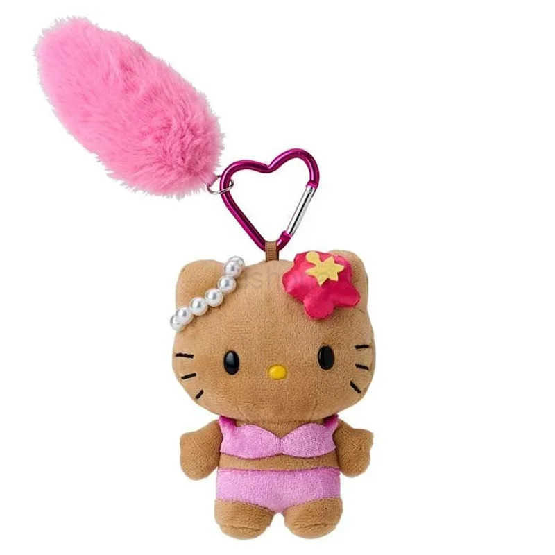 Sanrio 1pcs 12cm Cute Hello Kitty Plush Toy Doll Hello Kitty Plush Soft Stuffed Animals Toys Gifts Key Chain Decoration X2506121